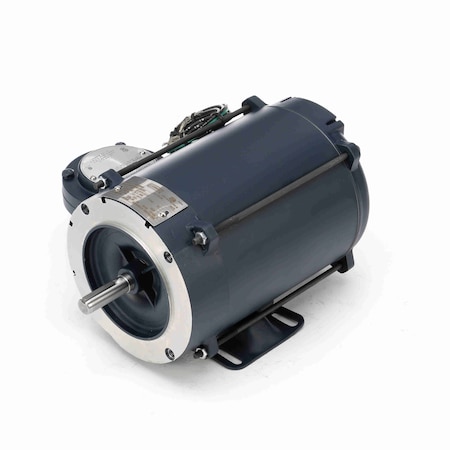 Leeson Explosion Proof Motor, 0.50 HP, 3 Ph, 60 Hz, 208-230/460 V, 1800 RPM, 56C Frame, EPNV 114628.00